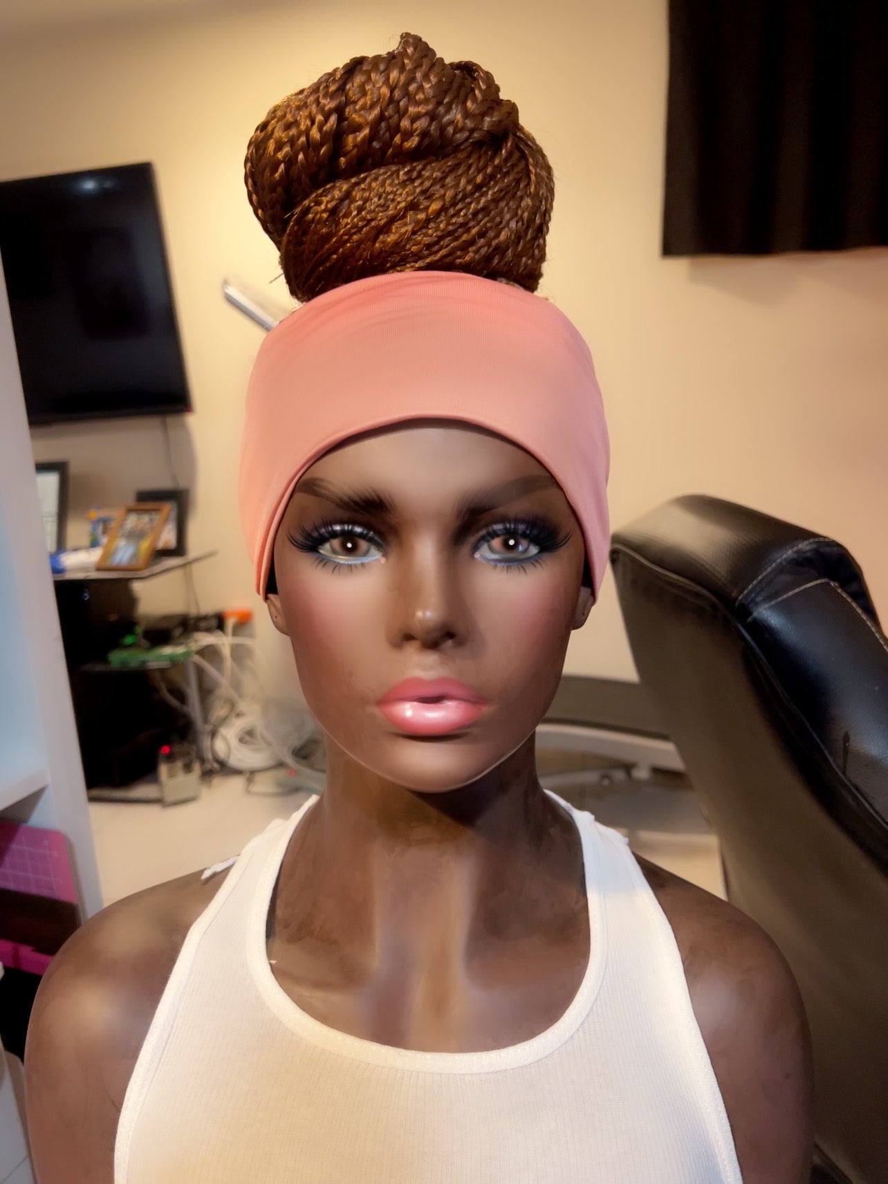 Braided Ponytail Headband Wig