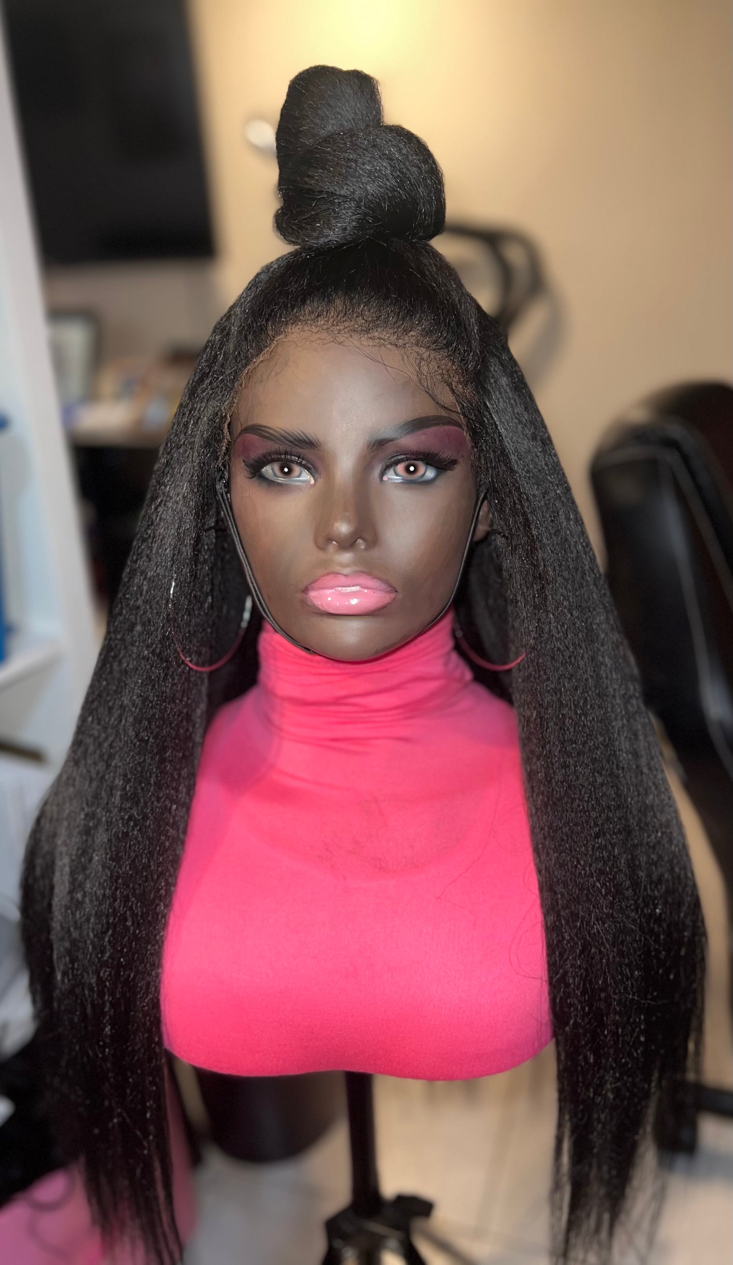 She Looks Human (5x5” Closure)