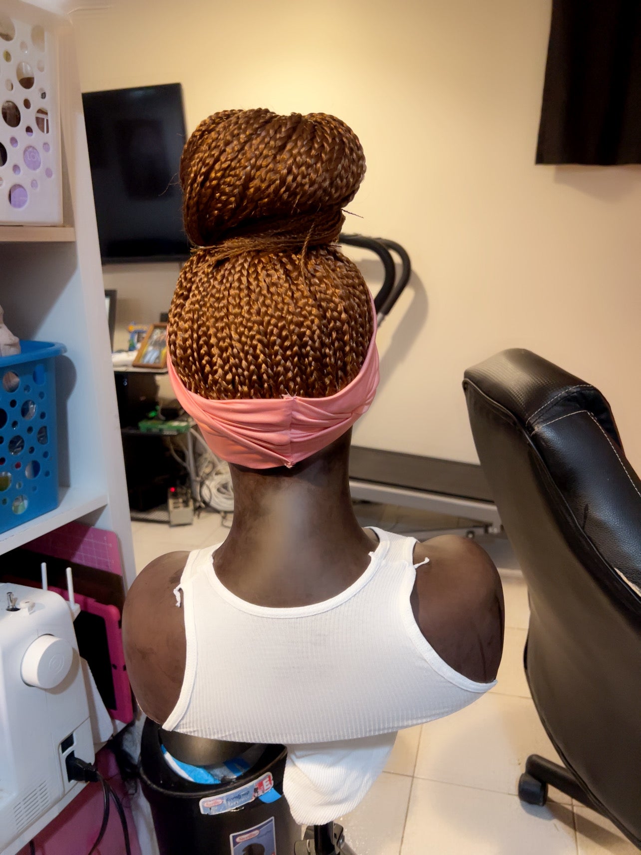Braided Ponytail Headband Wig