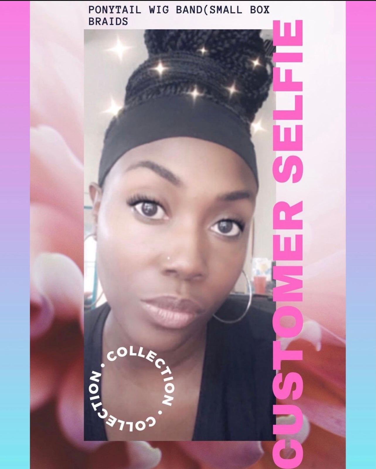Braided Ponytail Headband Wig