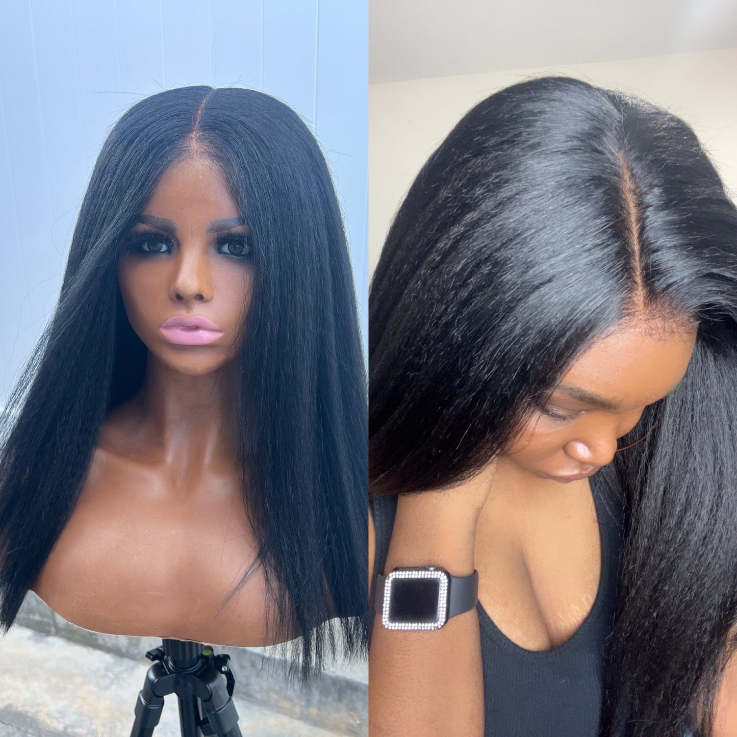 Custom Made Glueless 2.5x5 Closure Wig